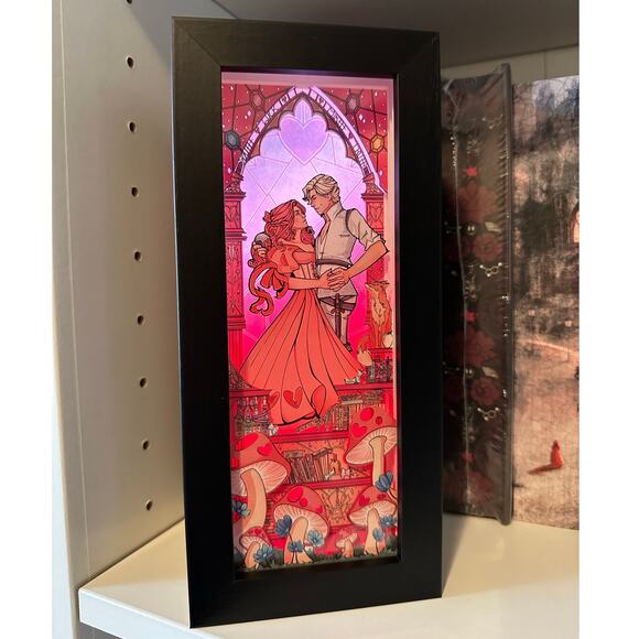 Once Upon A Broken Heart Stephanie Garber Light Box Book Nook - Picture 2 of 3